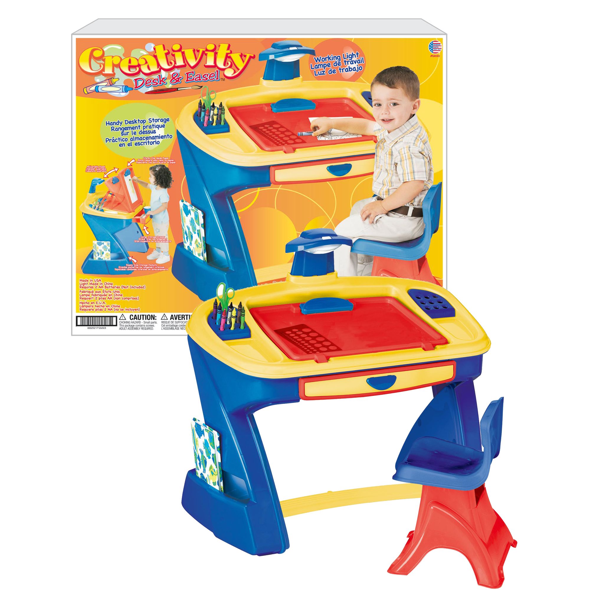 American Plastic Toys Art Desk & Easel