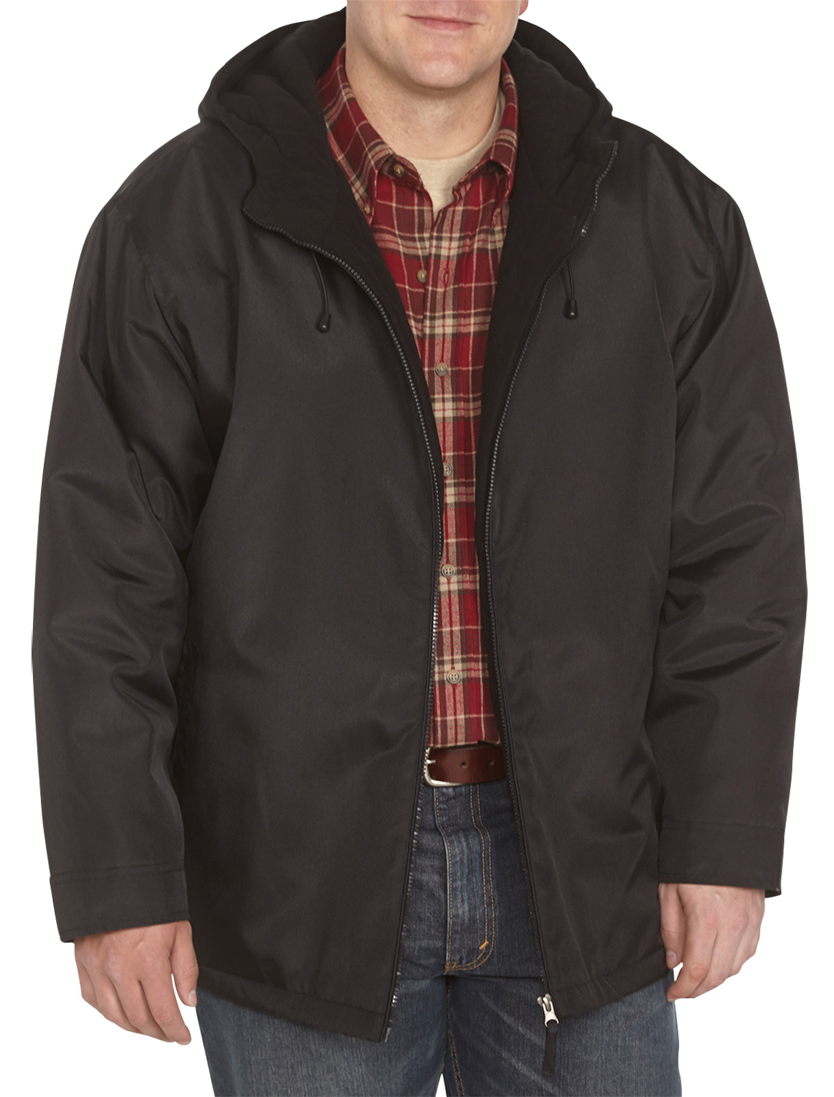 Harbor Bay Men's Big and Tall QuiltLined Jacket