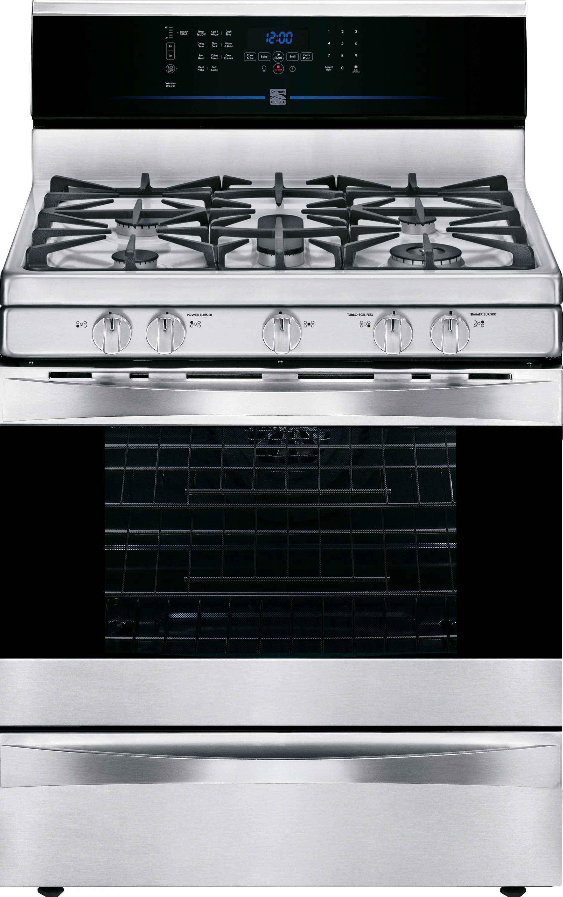 Kenmore Elite 75343 5.6 cu. ft. Gas Range w/ True Convection