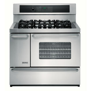 Kenmore Elite 75603 40" Double-Oven Dual-Fuel Range w/Convection