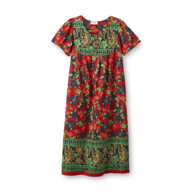 Loungess Women's Lounge Dress - Floral