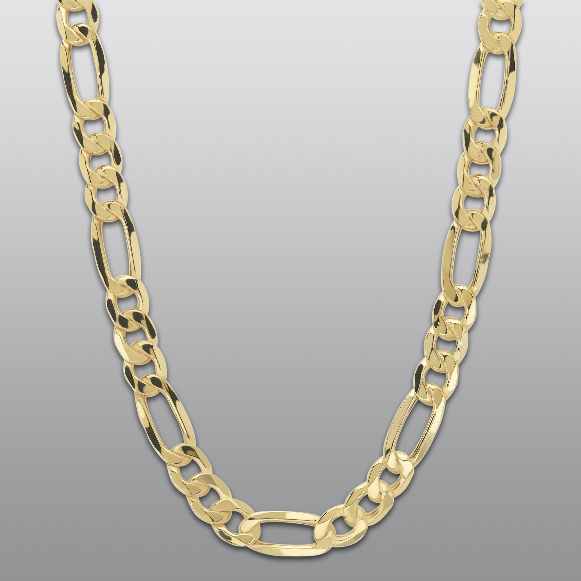 True Gold 10KY NECKLACE FIGARO22IN 7247707