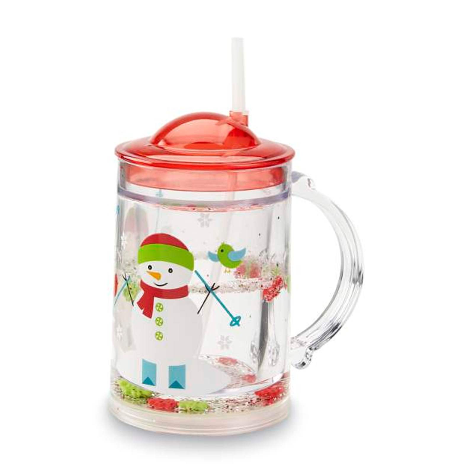 Essential Home Christmas Shaky Cup - Snowmen