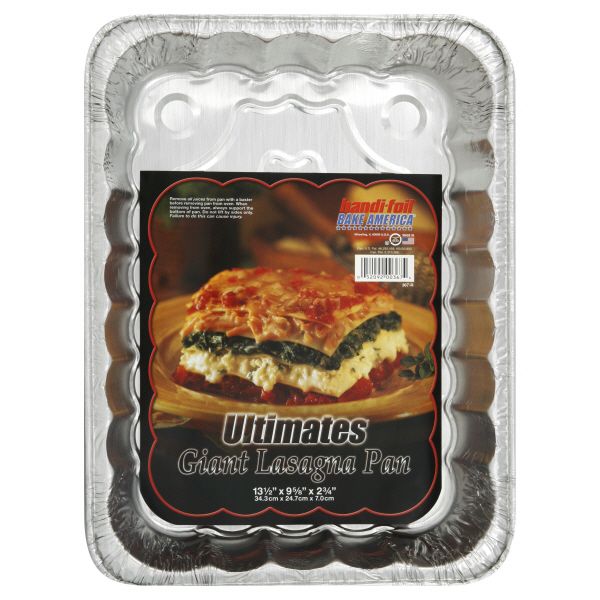 UPC 052092003674 HandiFoil Giant Lasagna Pan 13 Inch, 3 Pack