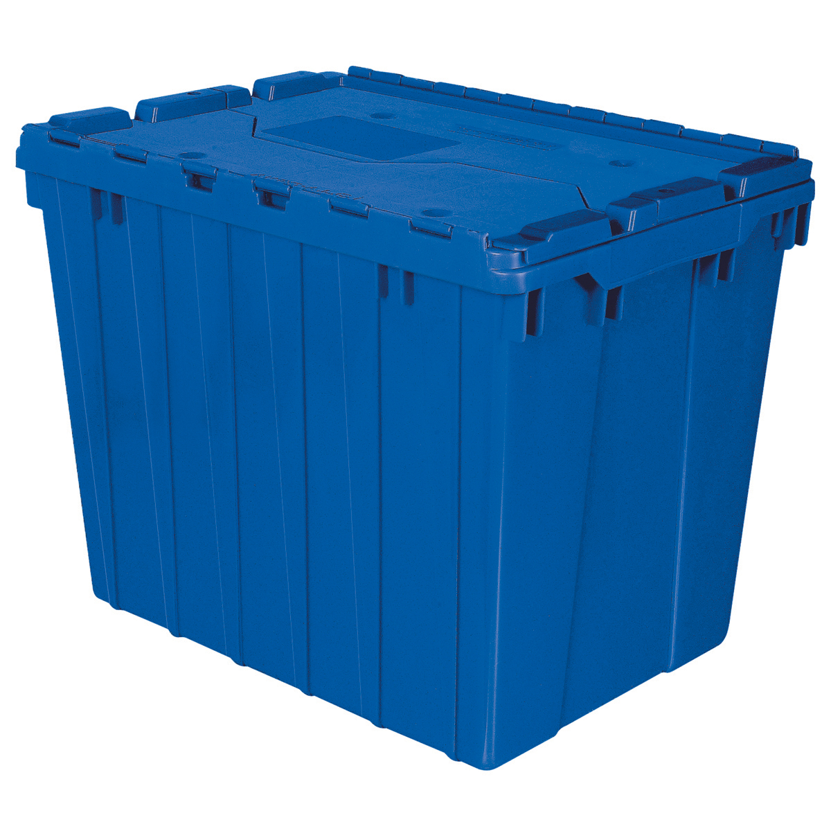 UPC 032903001594 product image for 39170 Blue 17 Gal. Attached Lid Container | upcitemdb.com