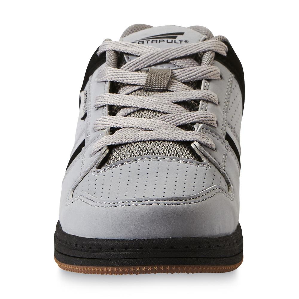 Boy's Commit Gray/Black Skate Shoe