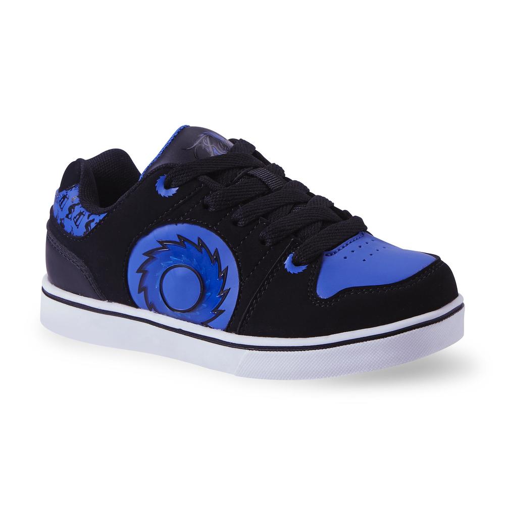 Boy's Razor Blue/Black Light Up Athletic Shoe