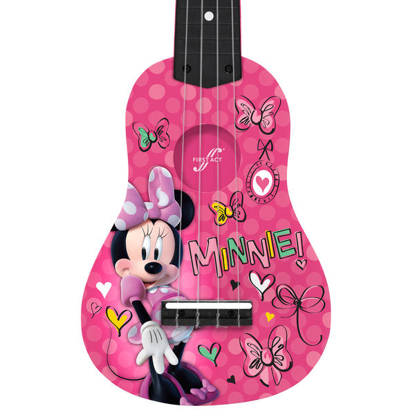 Disney First Act Mini Guitar Minnie Mouse Toys & Games Musical