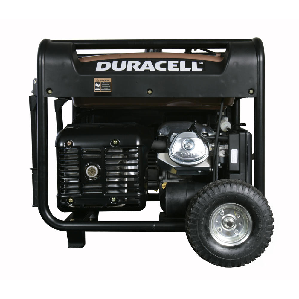 Duracell 5000 / 6000 Watt Duracell Portable Gas Powered Generator  KOHLER Recoil Start Engine 9.5 HP