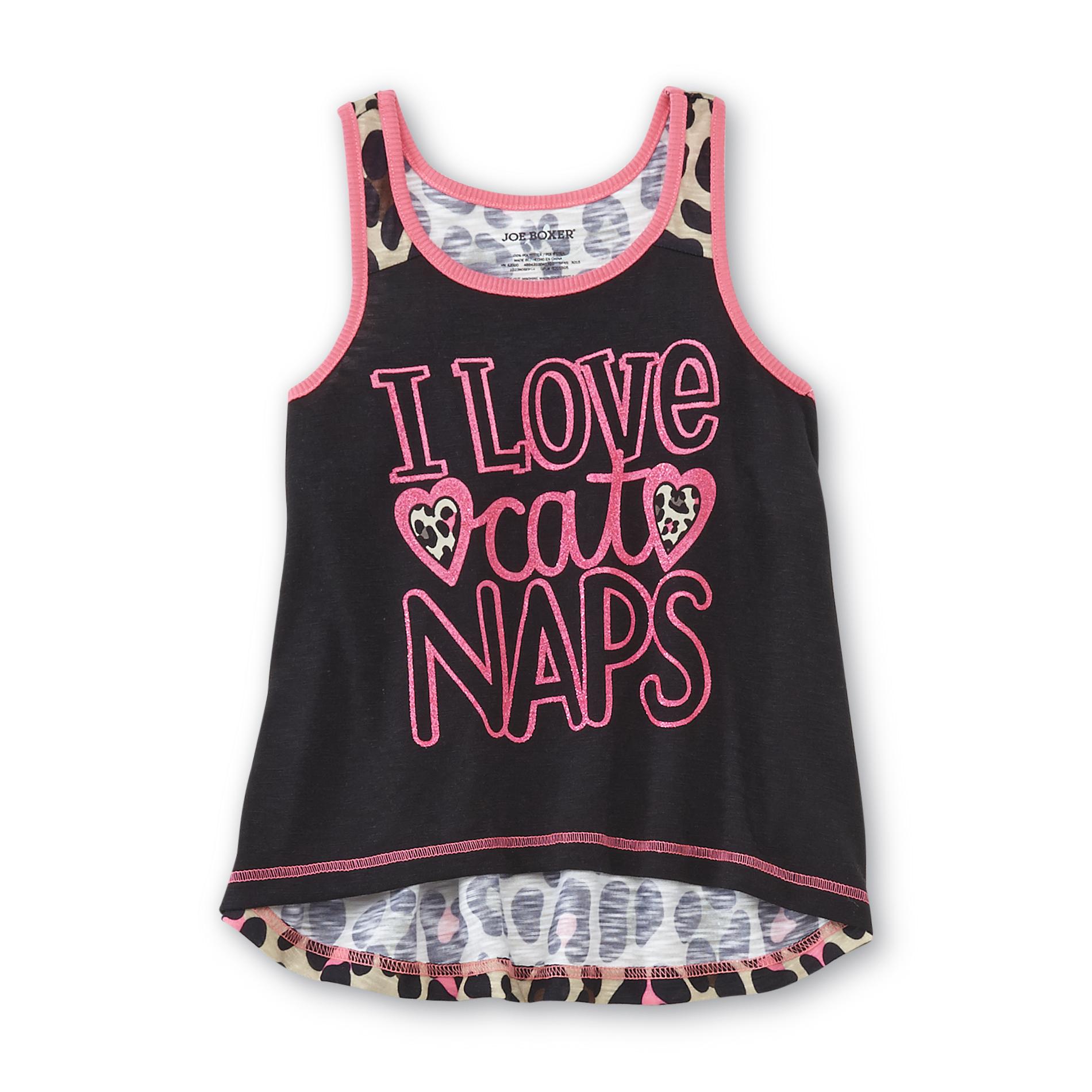 Joe Boxer Girl's Pajama Tank Shorts & Pants Naps