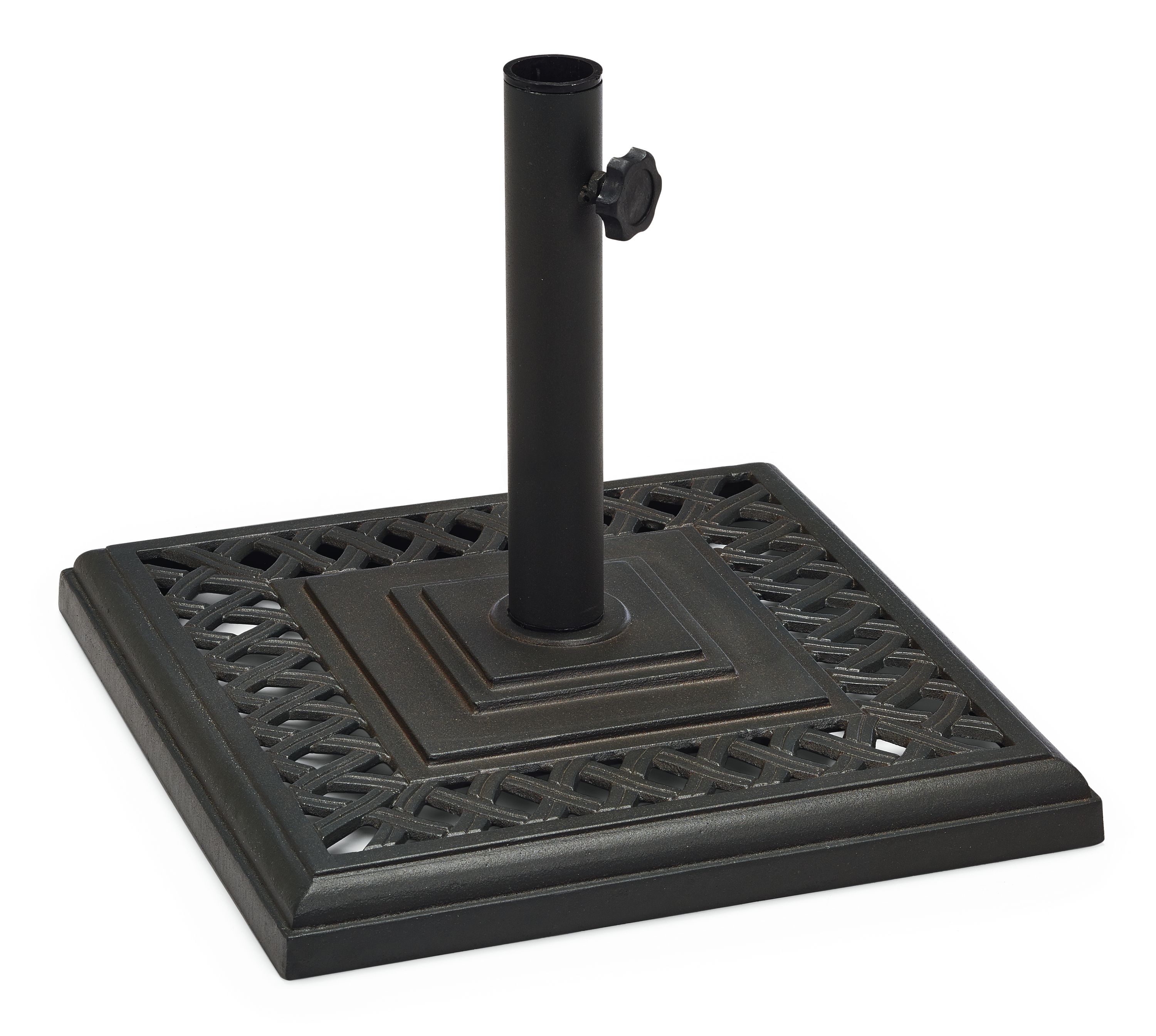 Ty Pennington Style Palmetto Square Cast Iron Umbrella Base Limited