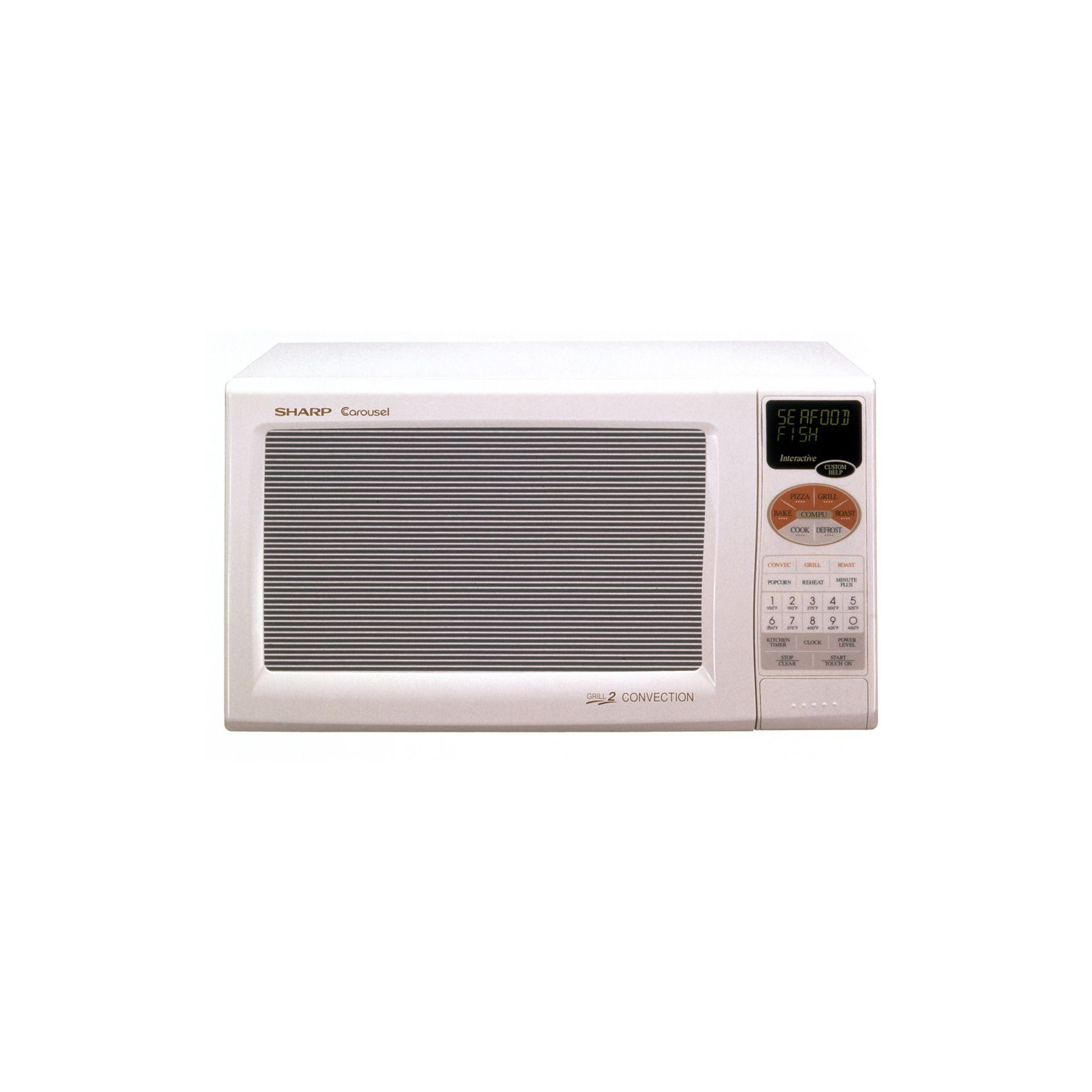 Ft. 900W Grill 2 Convection Microwave-White - Appliances - Microwaves ...