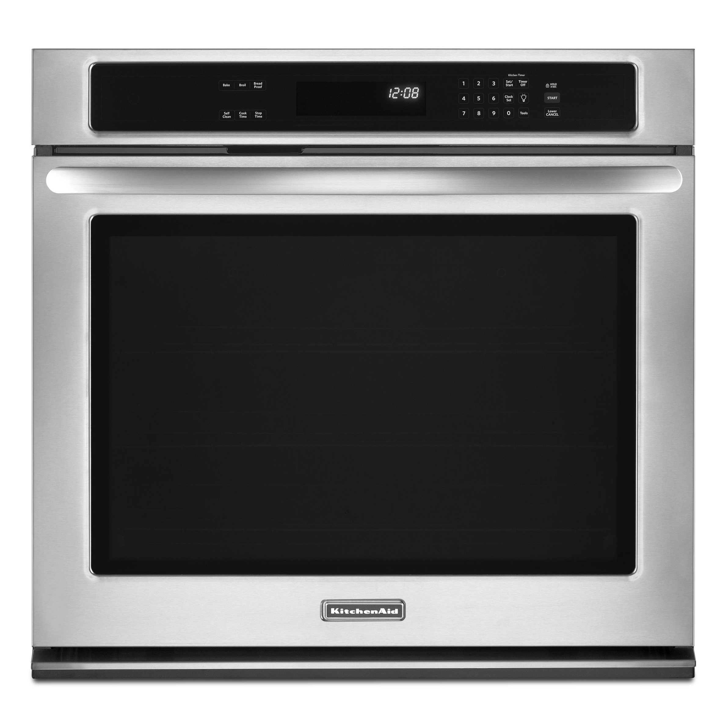 KitchenAid KEBK171BSS 27inch Builtin Single Wall Oven with Even