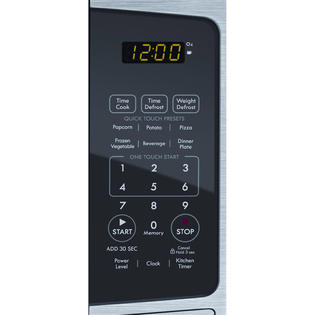 Kenmore 73093 0.9 cu. ft. Countertop Microwave - Stainless Steel ...