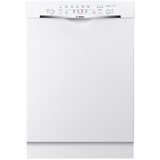 Bosch SHE3AR52UC 24" BuiltIn Dishwasher White Sears Outlet