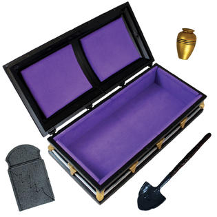 WWE Casket Playset (Black) - Ringside Exclusive Toy Wrestling Action