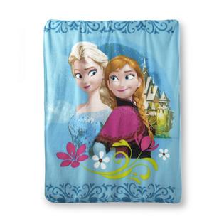 Disney Frozen Fleece Throw - Elsa & Anna