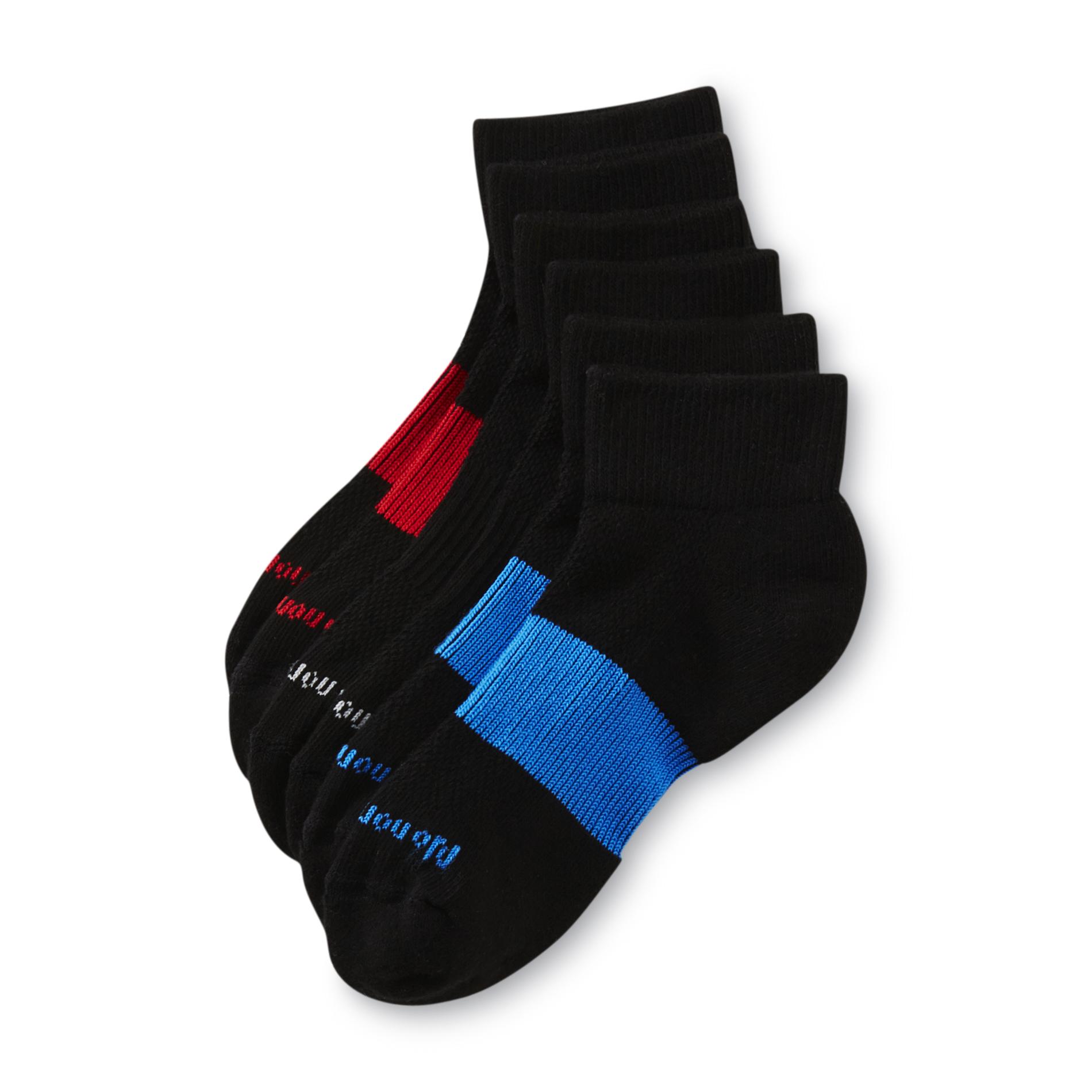 No Nonsense Women's 3Pair Cushioned Quarter Top Socks