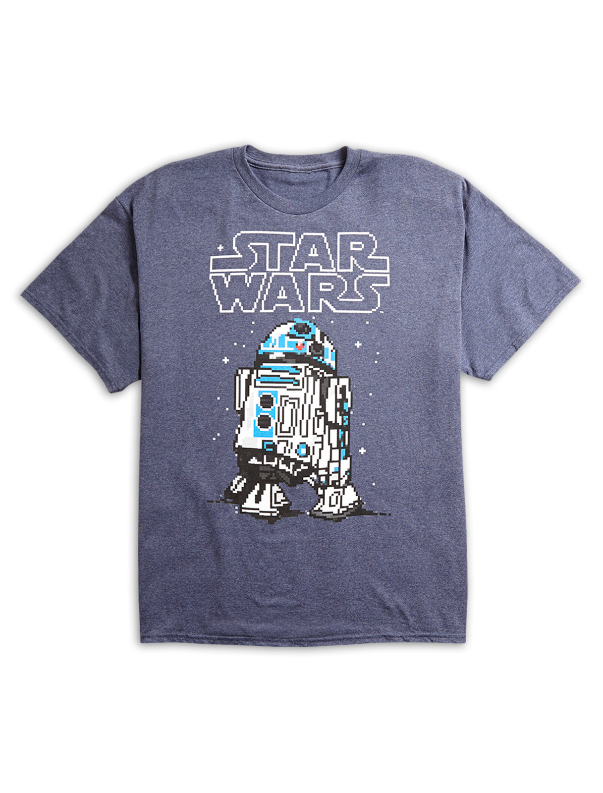 555 Turnpike Men's Big and Tall Star Wars R2D2 Graphic Tee