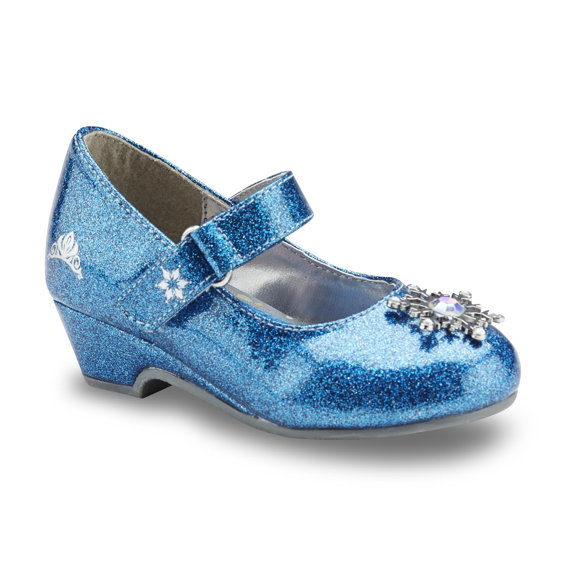 UPC 012926301727 Disney Toddler Girl's Frozen Sparkle Blue Mary Jane