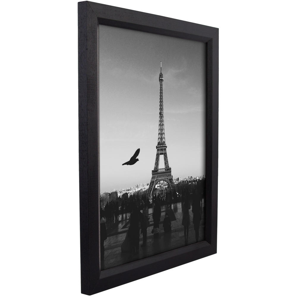 Slim Contemporary Style Wood Frame (7171610)