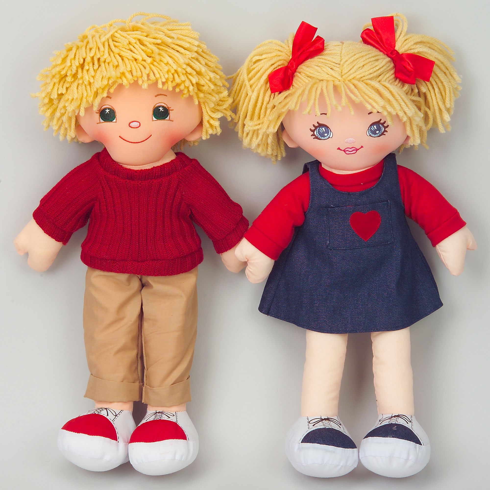 Dexter "Dolls Boy and Girl White (19"" tall)" at Kmart.com