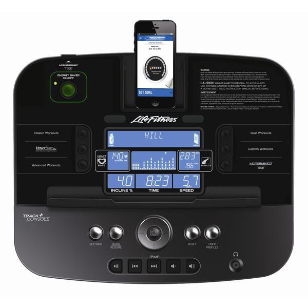 Life Fitness TKCT000X0103 F3 and T3 Treadmill Track Connect Console