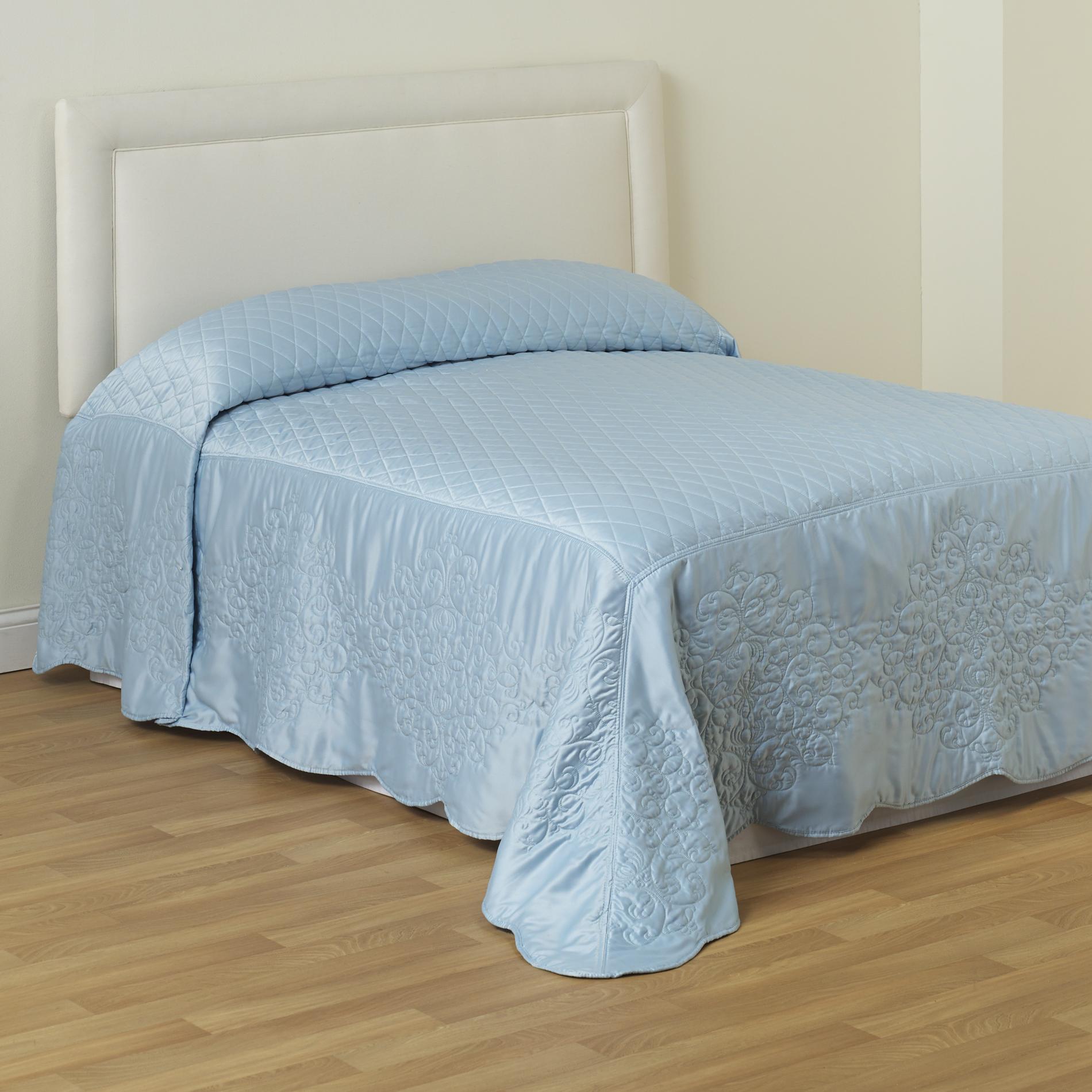Blue Bedspread
