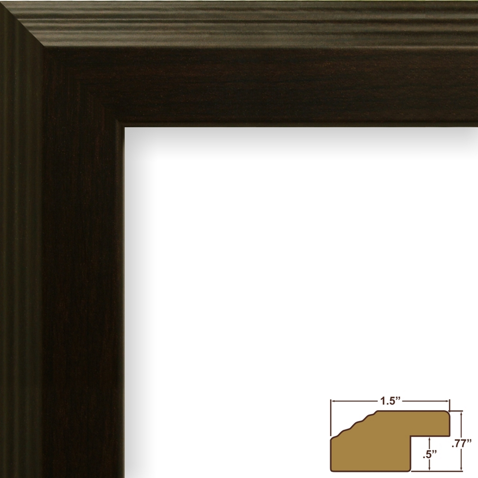 FW4 Contemporary Wood Picture Frame (FW4)