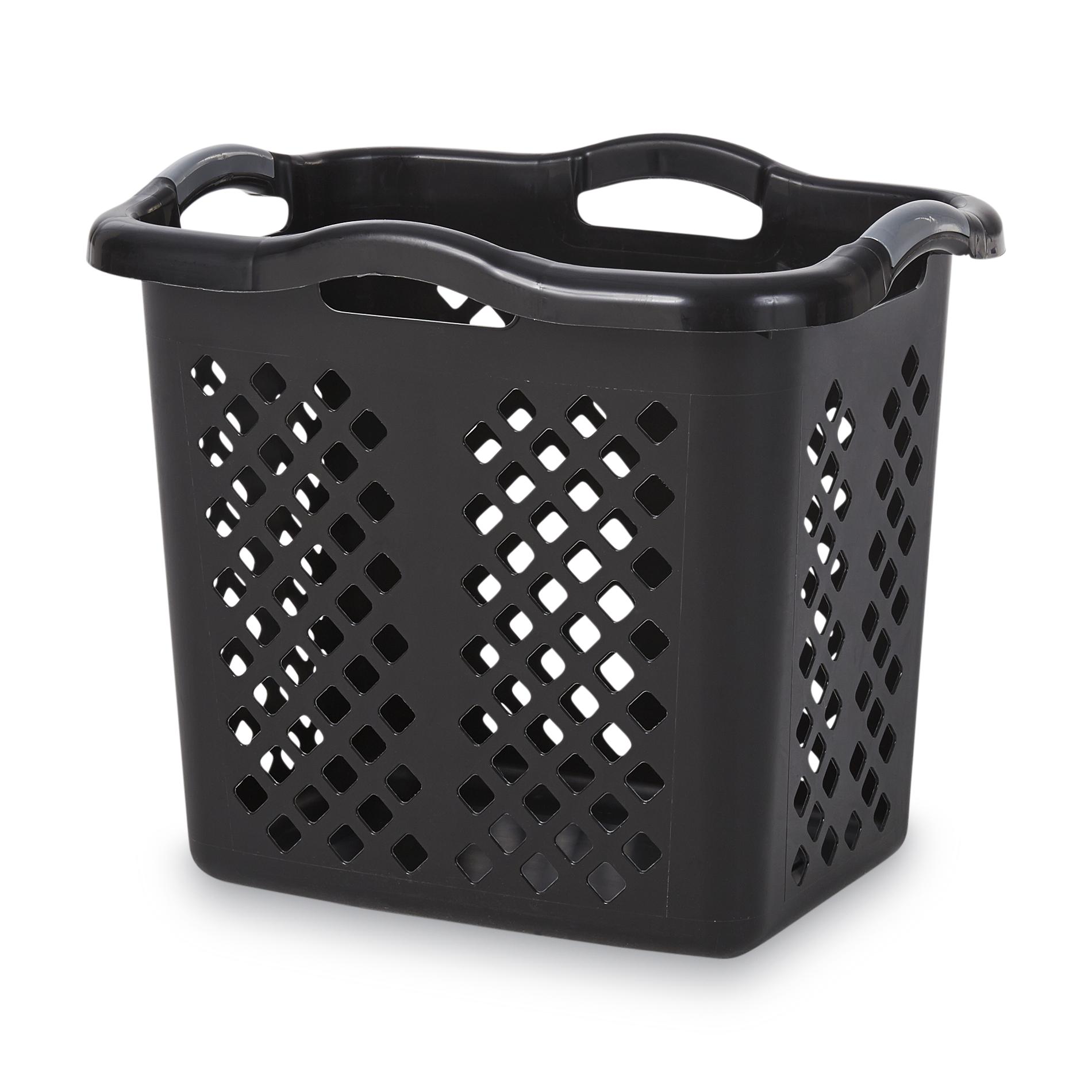 UPC 025947138074 Home Logic 2 0 Bushel Laundry Hamper Black HMS MFG 