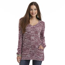 Canyon River Blues Women's V-Neck Tunic Sweater at Sears