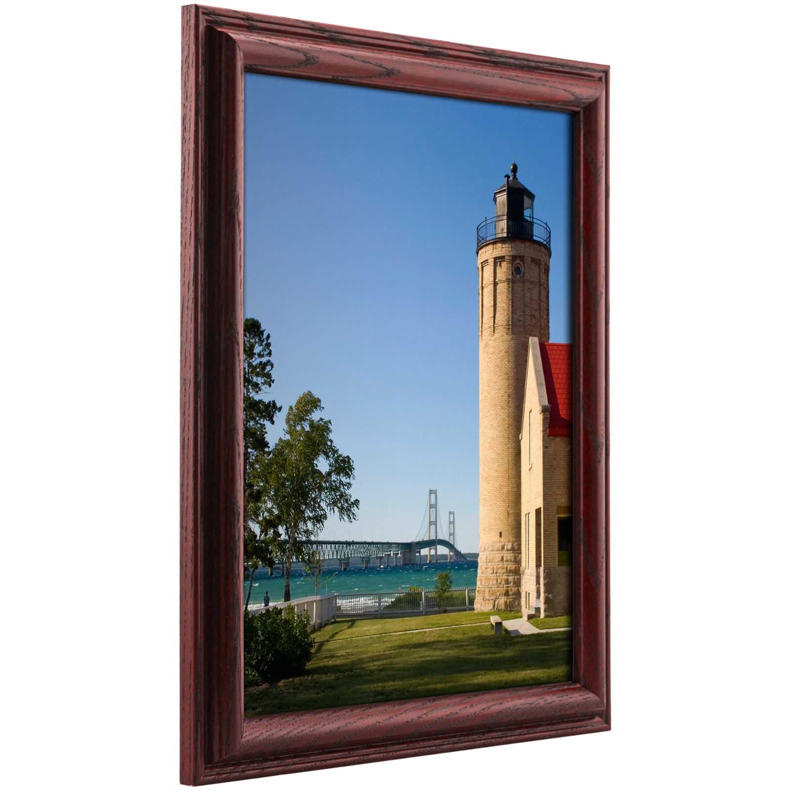Traditional 1" Ash Solid Wood Picture Frame (130ASH)