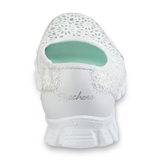 skechers ez flex white