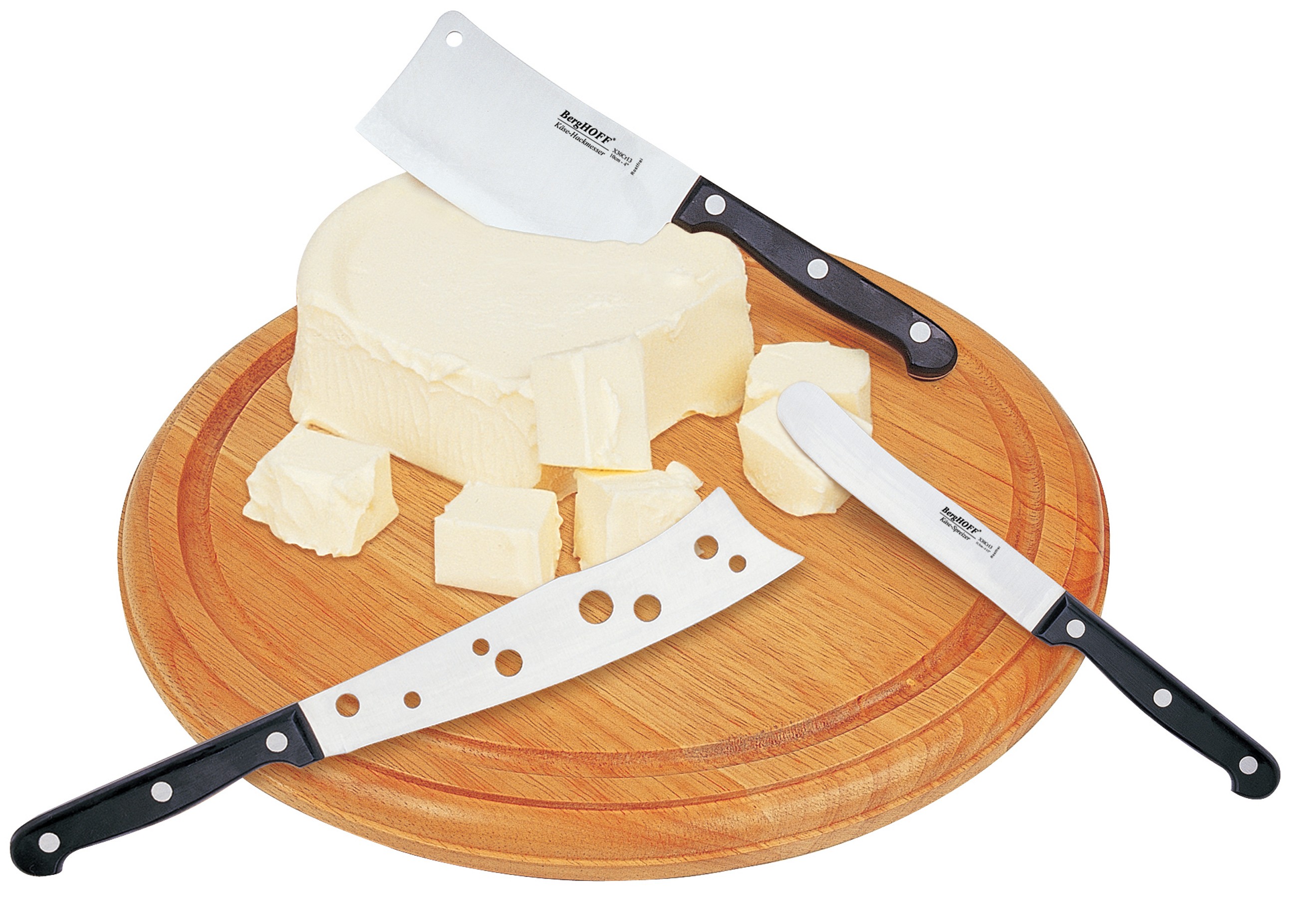 EAN 5413821304014 product image for Round 4pc Cheese Set w/Cutting Board | upcitemdb.com