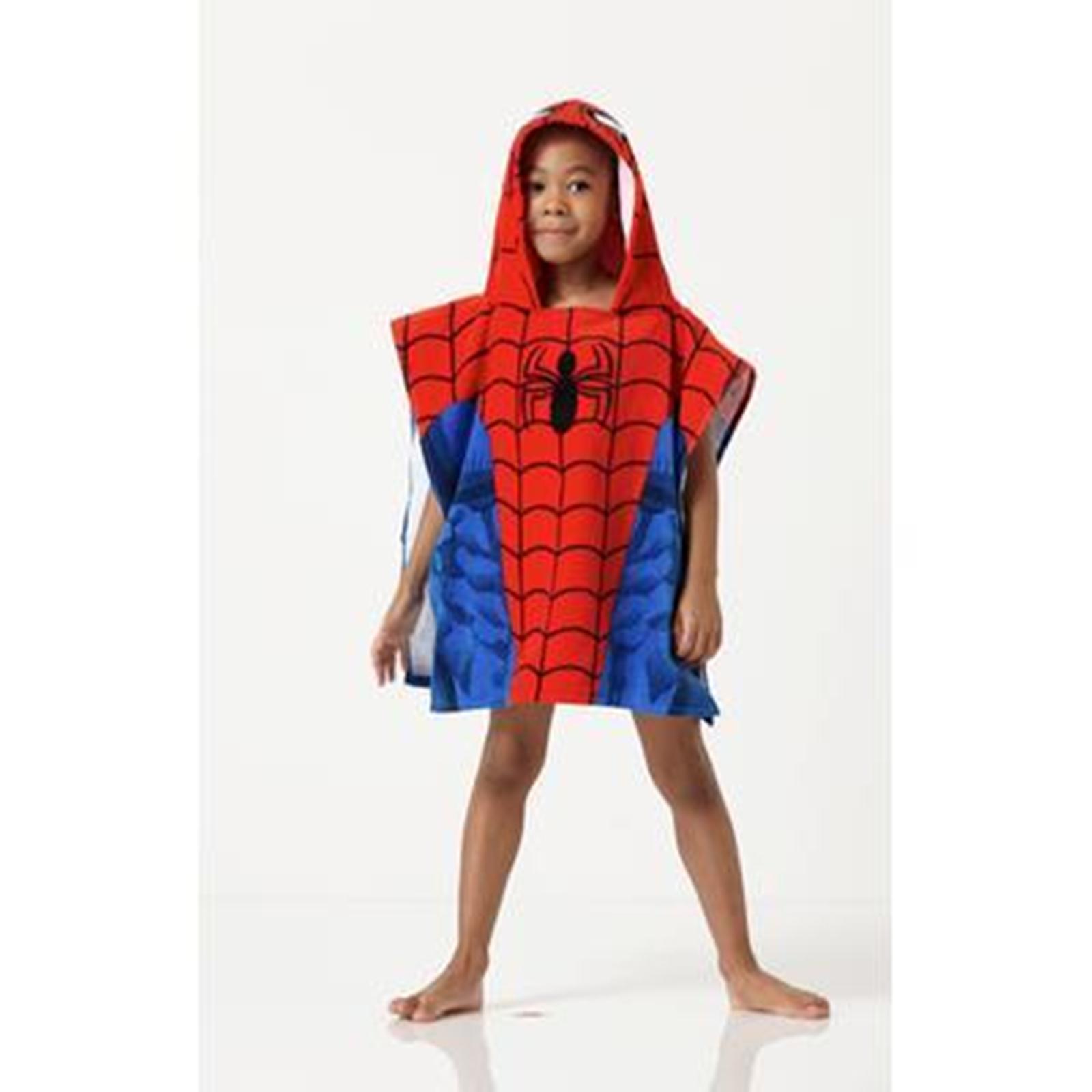 UPC 032281681487 product image for Boy's Hooded Towel Poncho - Spider-Man | upcitemdb.com