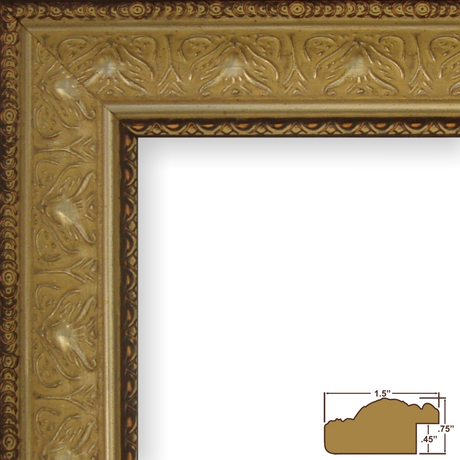 Medici Ornate Solid Wood Picture Frame (95M)