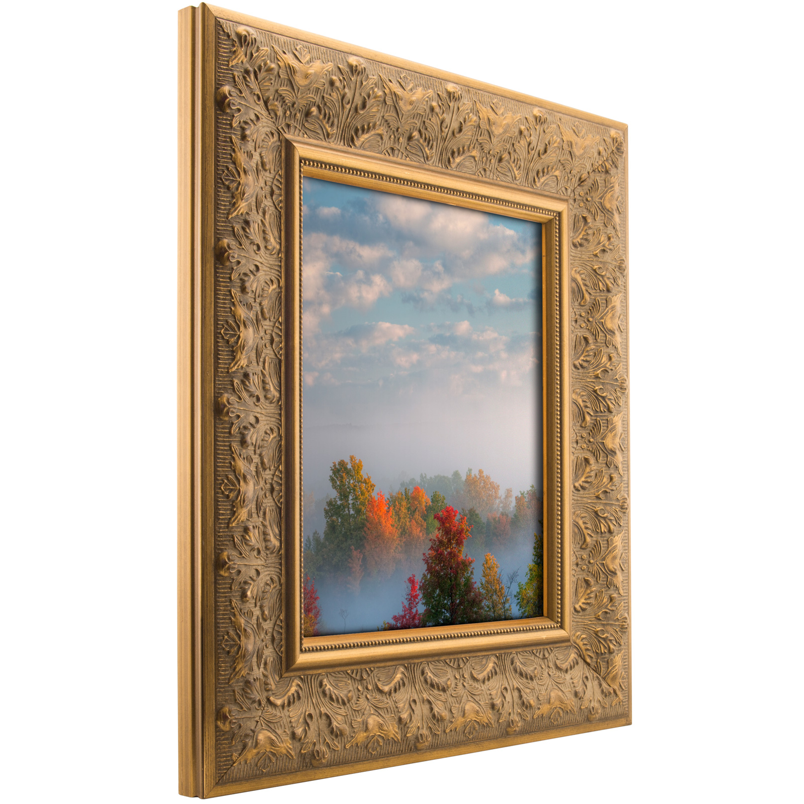 Borromini Ornate Antique Solid Wood Picture Frame (94B)