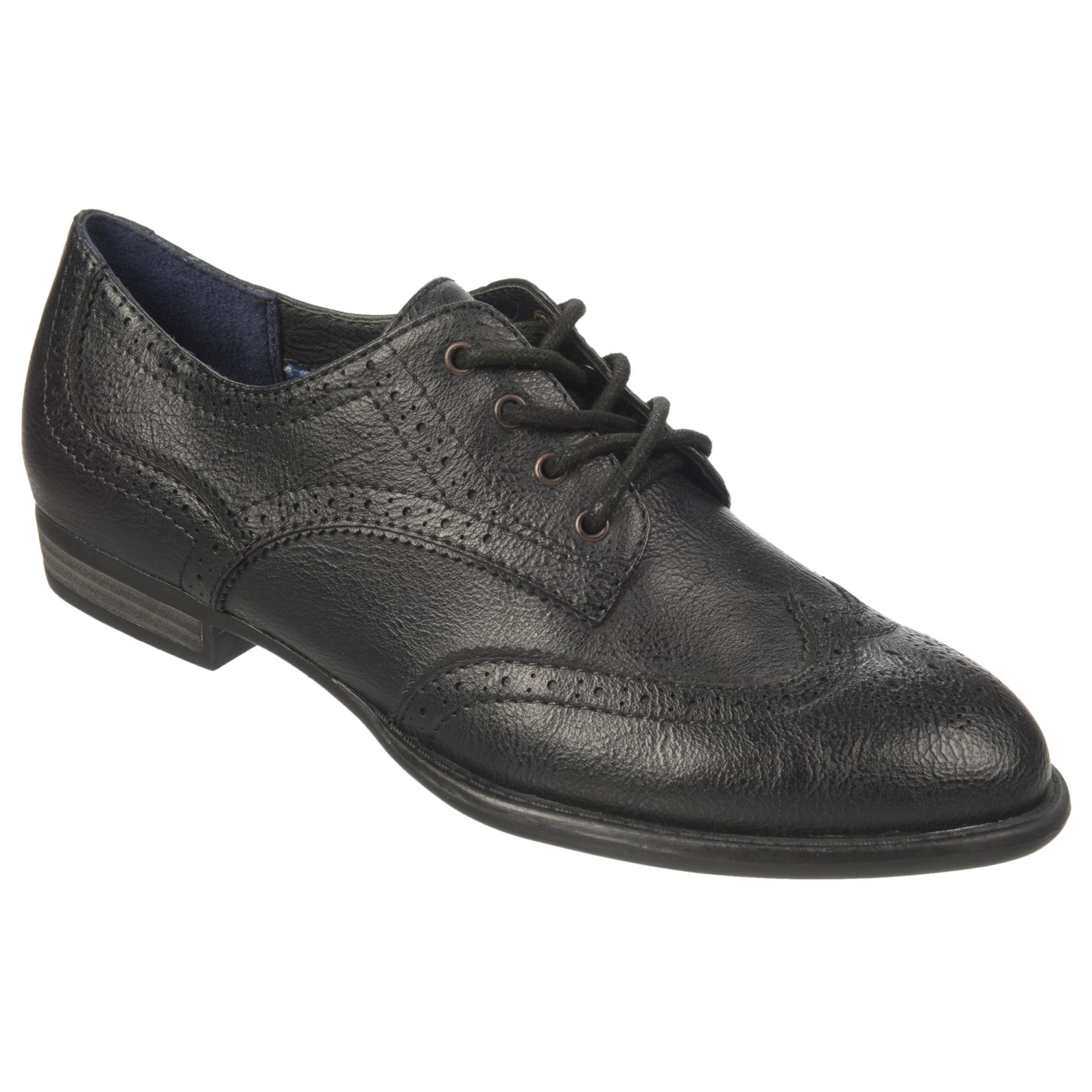 Dr. Scholl's Women's Zen Black Oxford LaceUp Shoe Shop Your Way