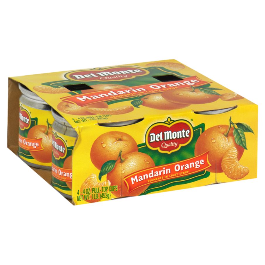 DEL MONTE, MANDARIN ORANGES IN LIGHT SYRUP