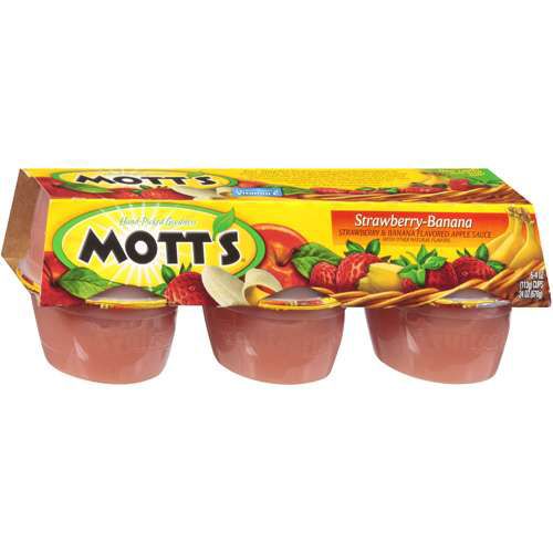 Mott's Strawberry Banana Apple Sauce, 24 oz, 6 Pack at Kmart.com