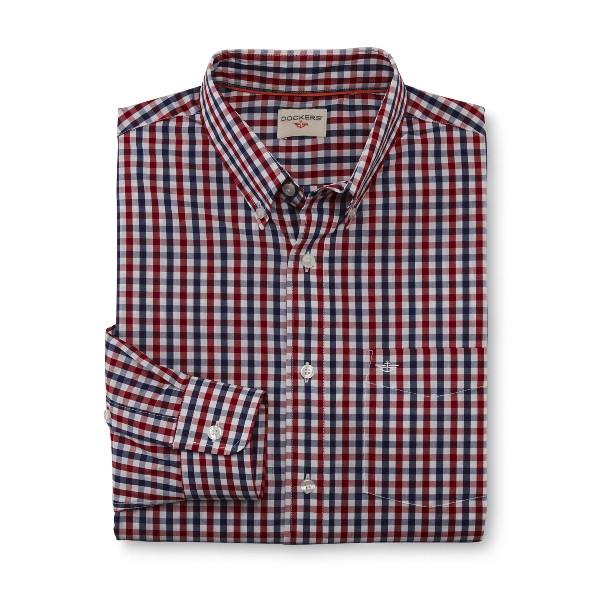 Men's Button-Down Shirt - Windowpane