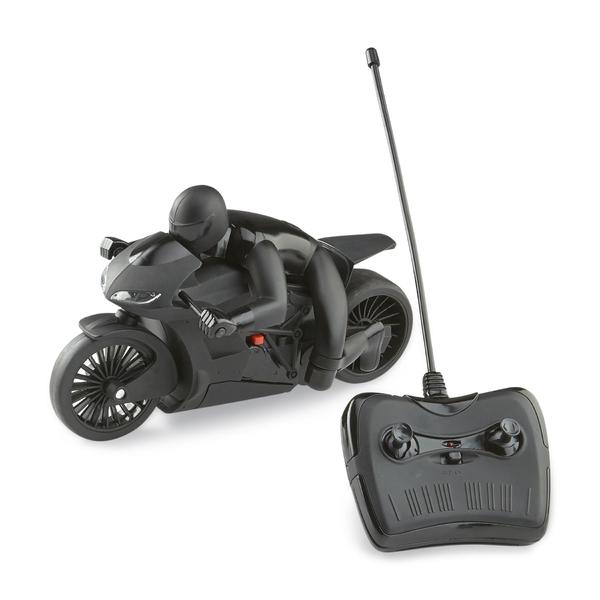 Lean Machine Remote Controlled Racing Motorcycle Black Toys & Games