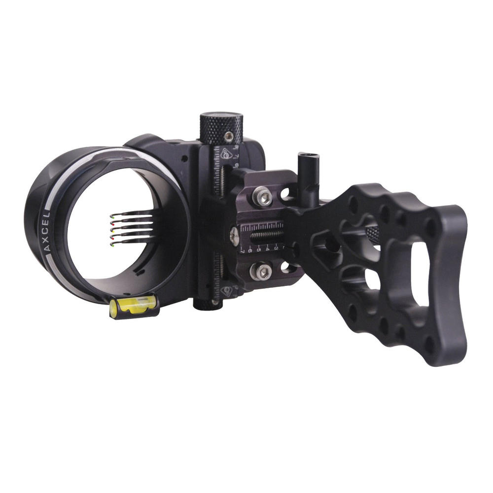Axcel Armortech Hunting Sight 5 Pin .019 Fiber Black AXAT-N519-BK