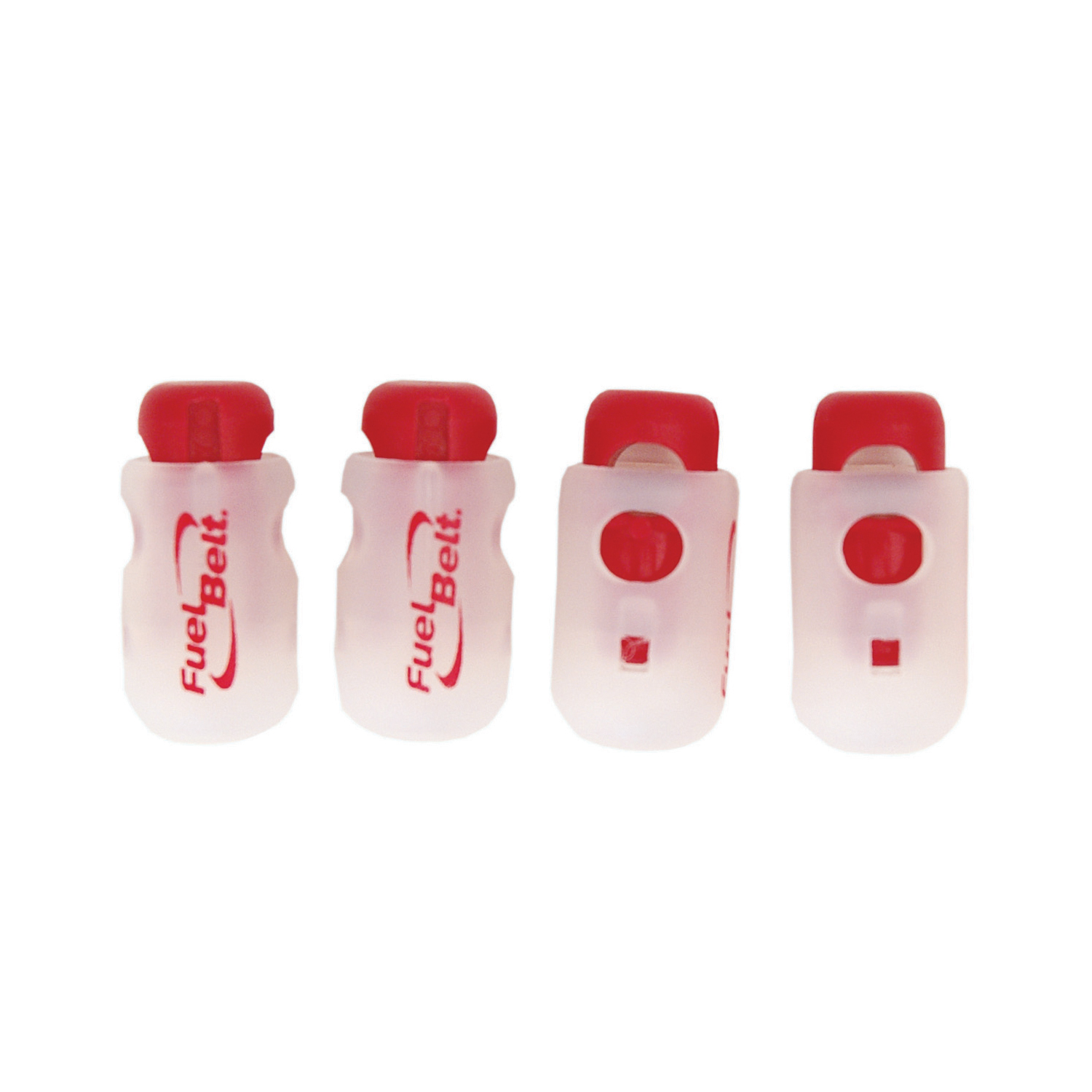 Lace Locks-4 pack White/Red OS