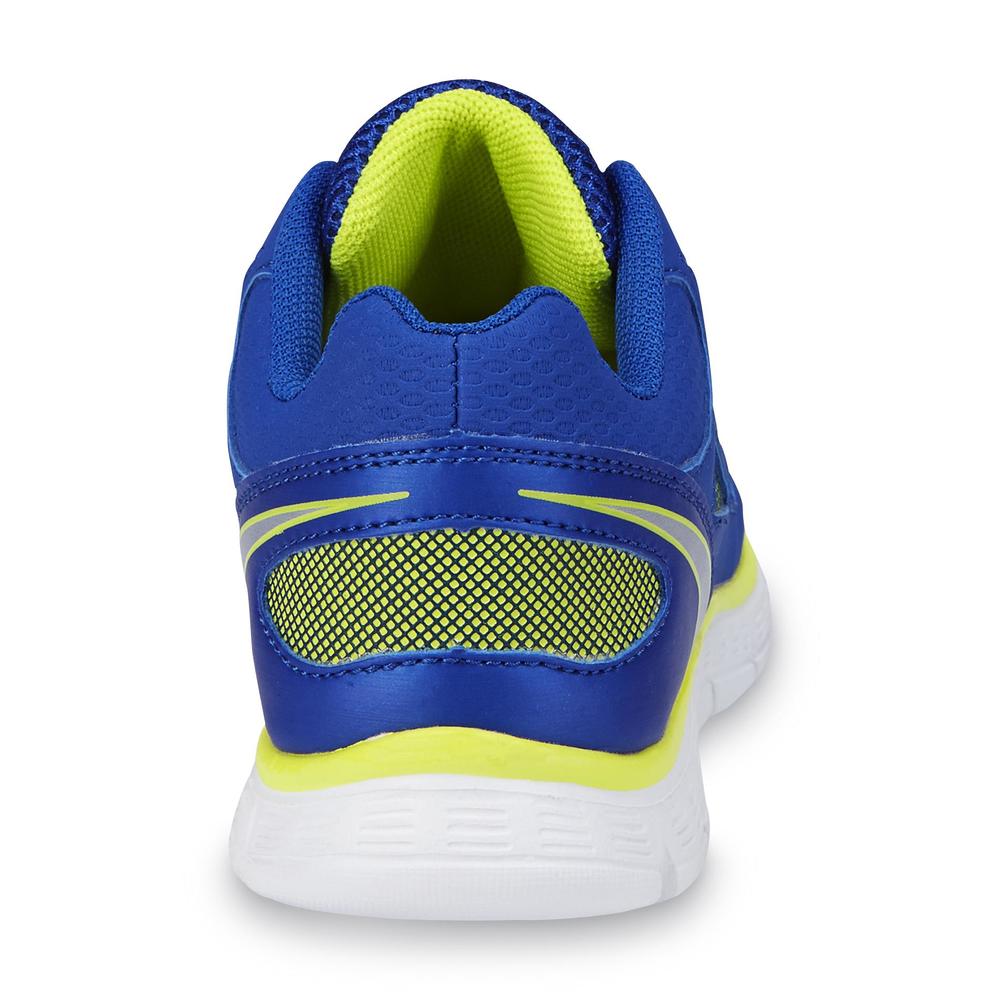 Boy's Sprint Blue/Green Running Shoe