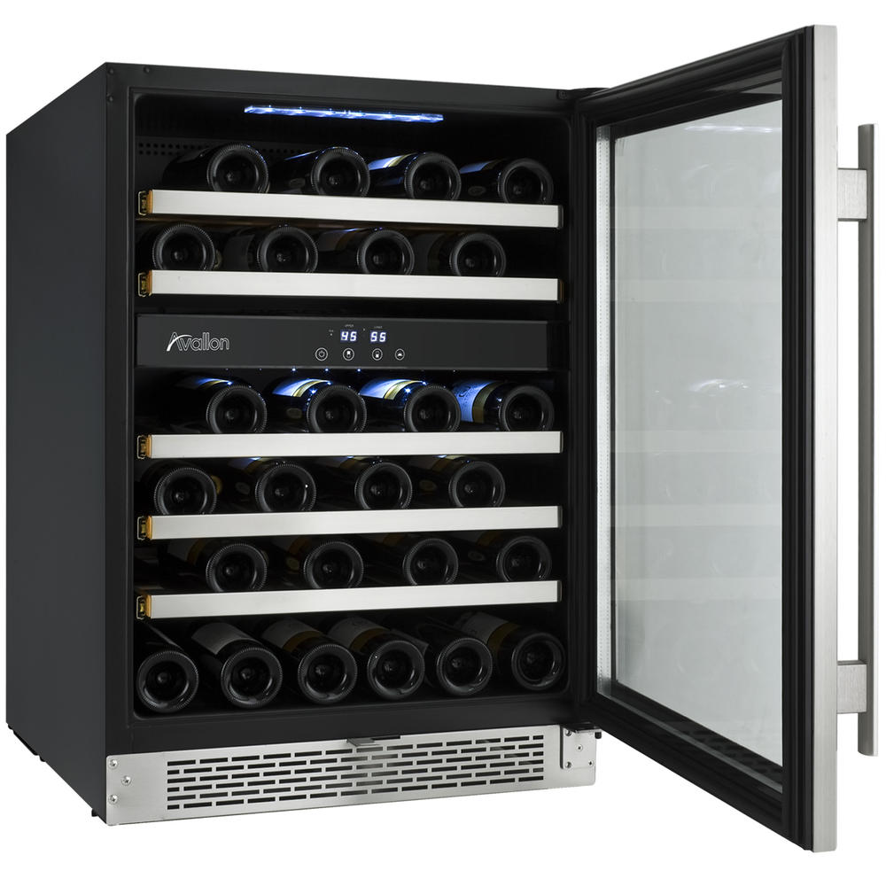 AWC460DZ - 46 Bottle Dual Zone Wine Cooler