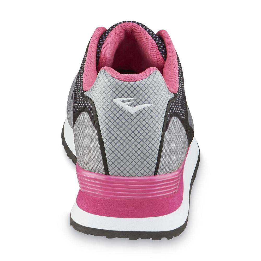 Women's Madison Gray/Black/Pink Fashion Sneaker