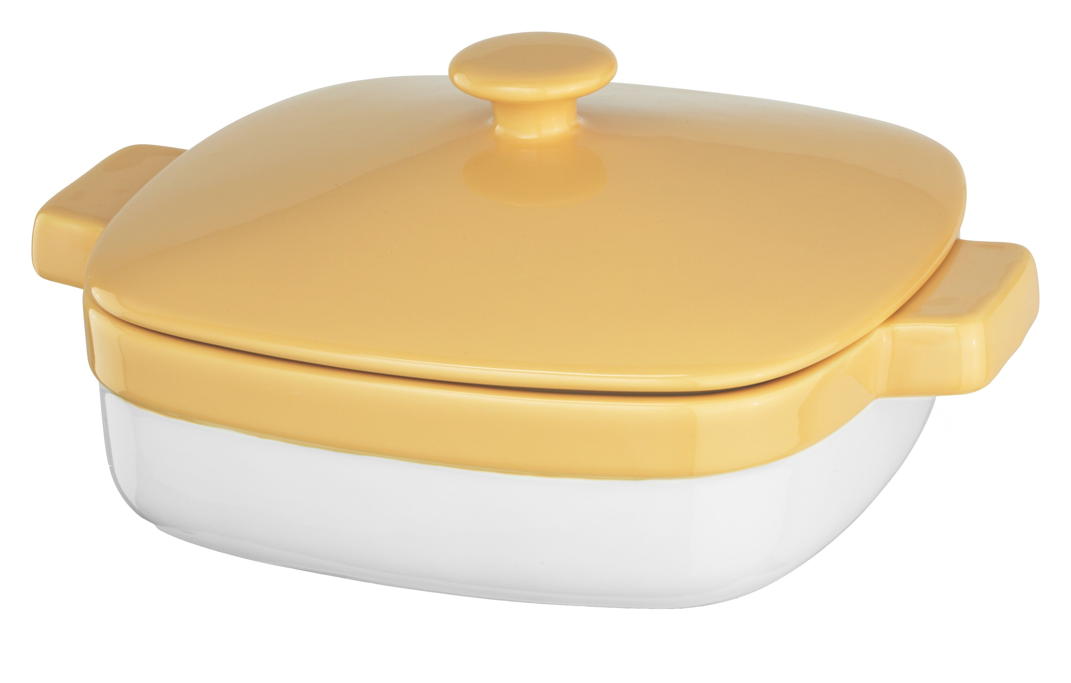 KBLR28CRBF 2.8 Quart Streamline Ceramic Casserole Dish - Buttercup