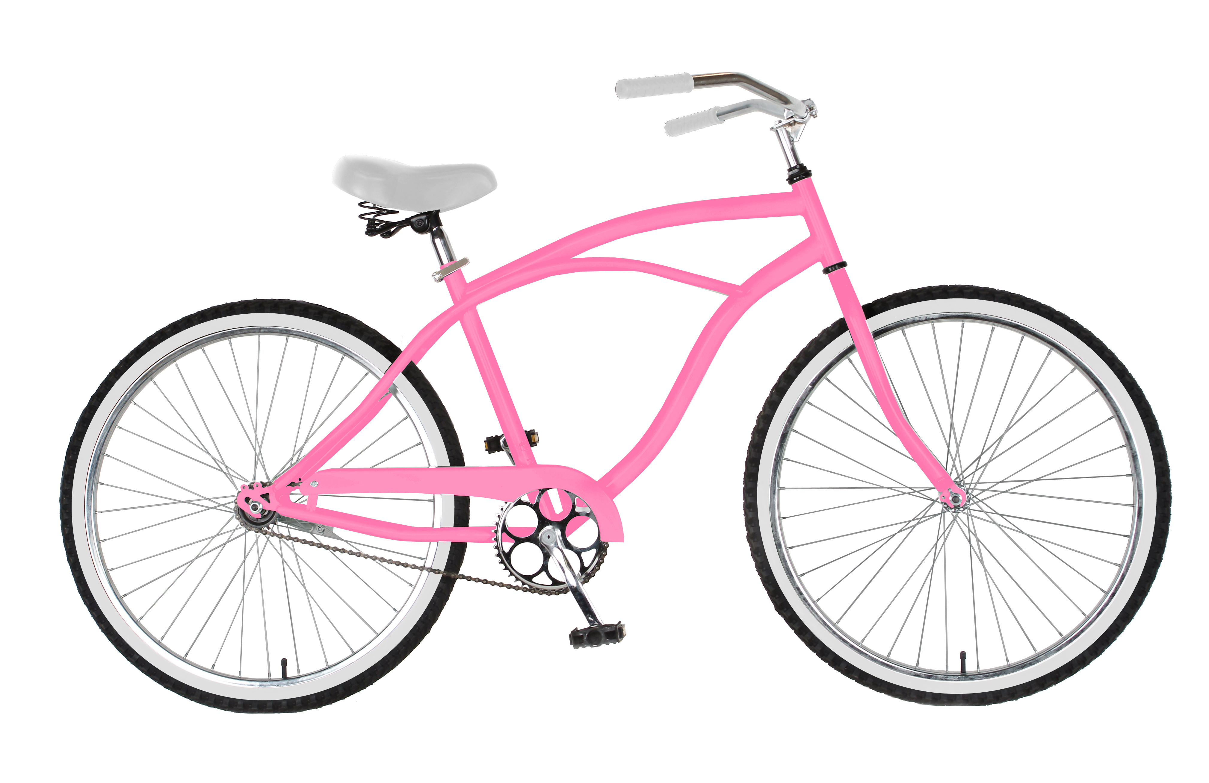 Cycle Force Group 26 inch Men's Cruiser Bike, Pink
