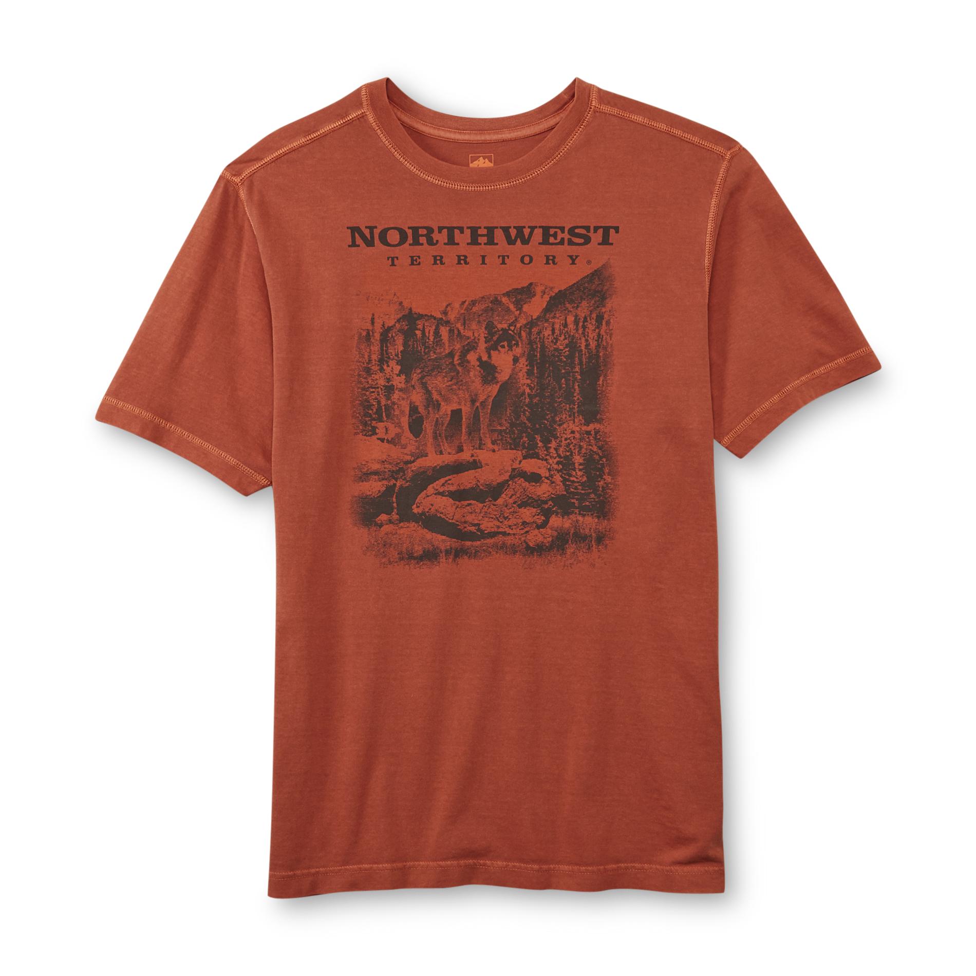 Northwest Territory Men's Big & Tall Graphic TShirt Wolf Shop Your
